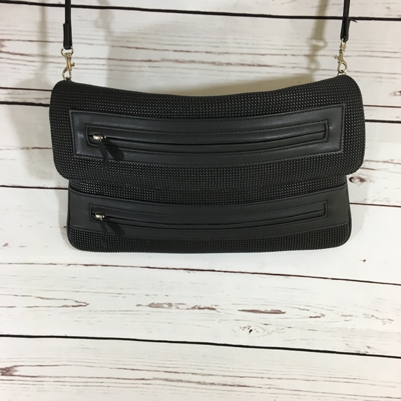 SOLD urban oxide  Black Rubber Crossbody Bag - Picture 2 of 7